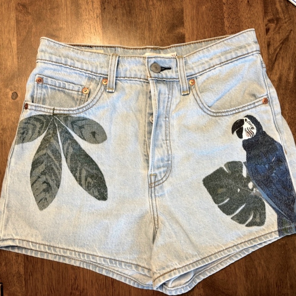 FARM Rio x Levi’s Denim Shorts